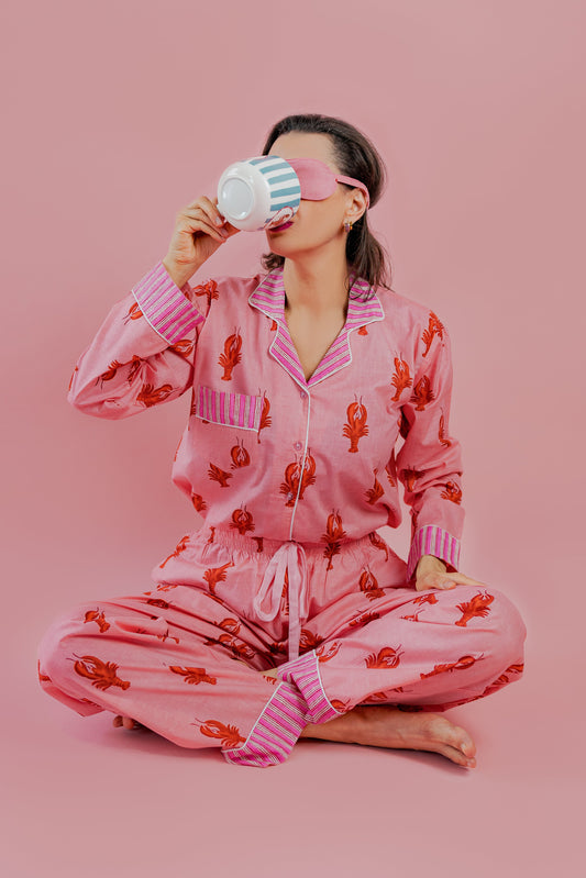 Lobster Cotton Pyjama