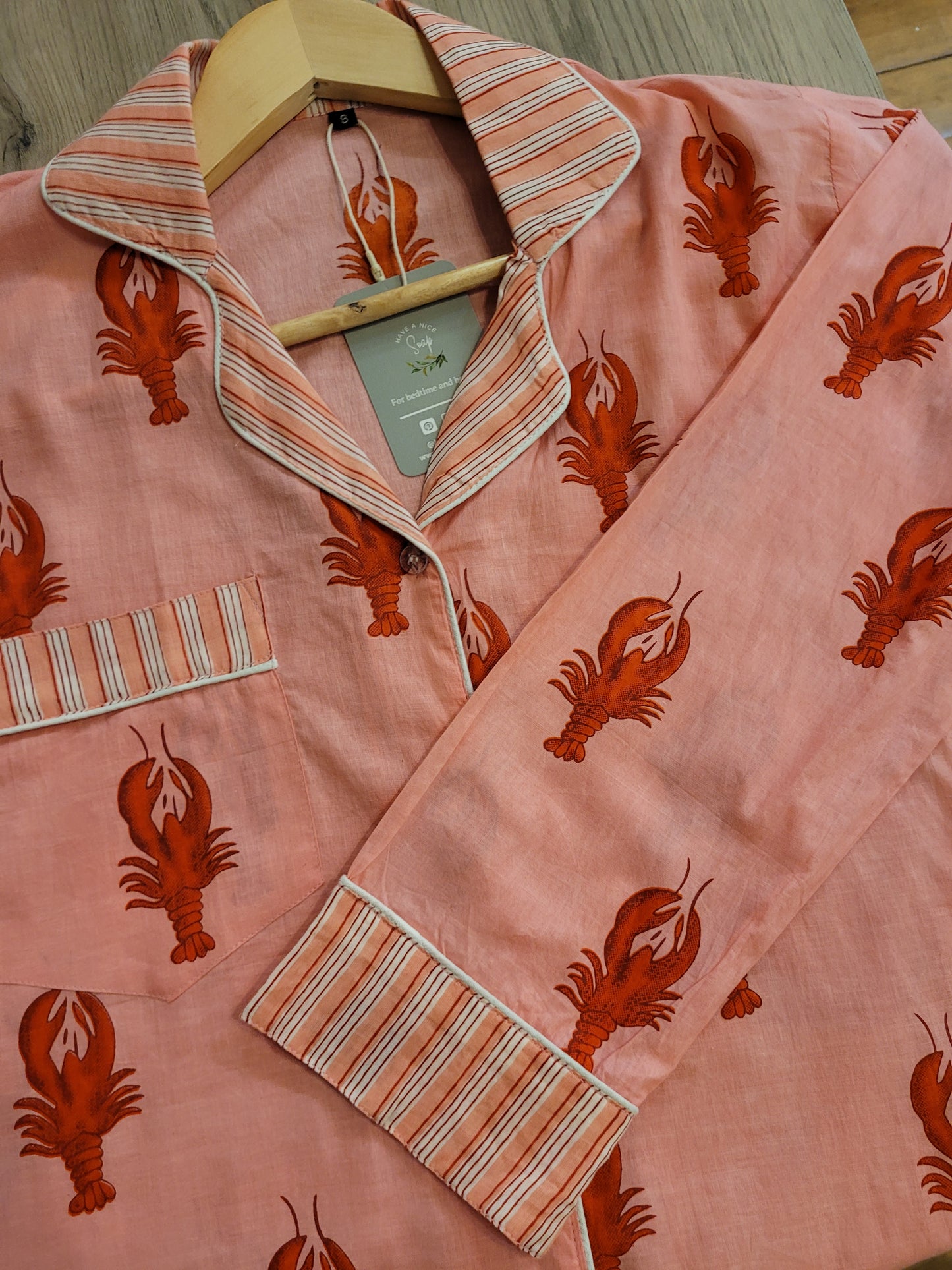 Lobster Cotton Pyjama