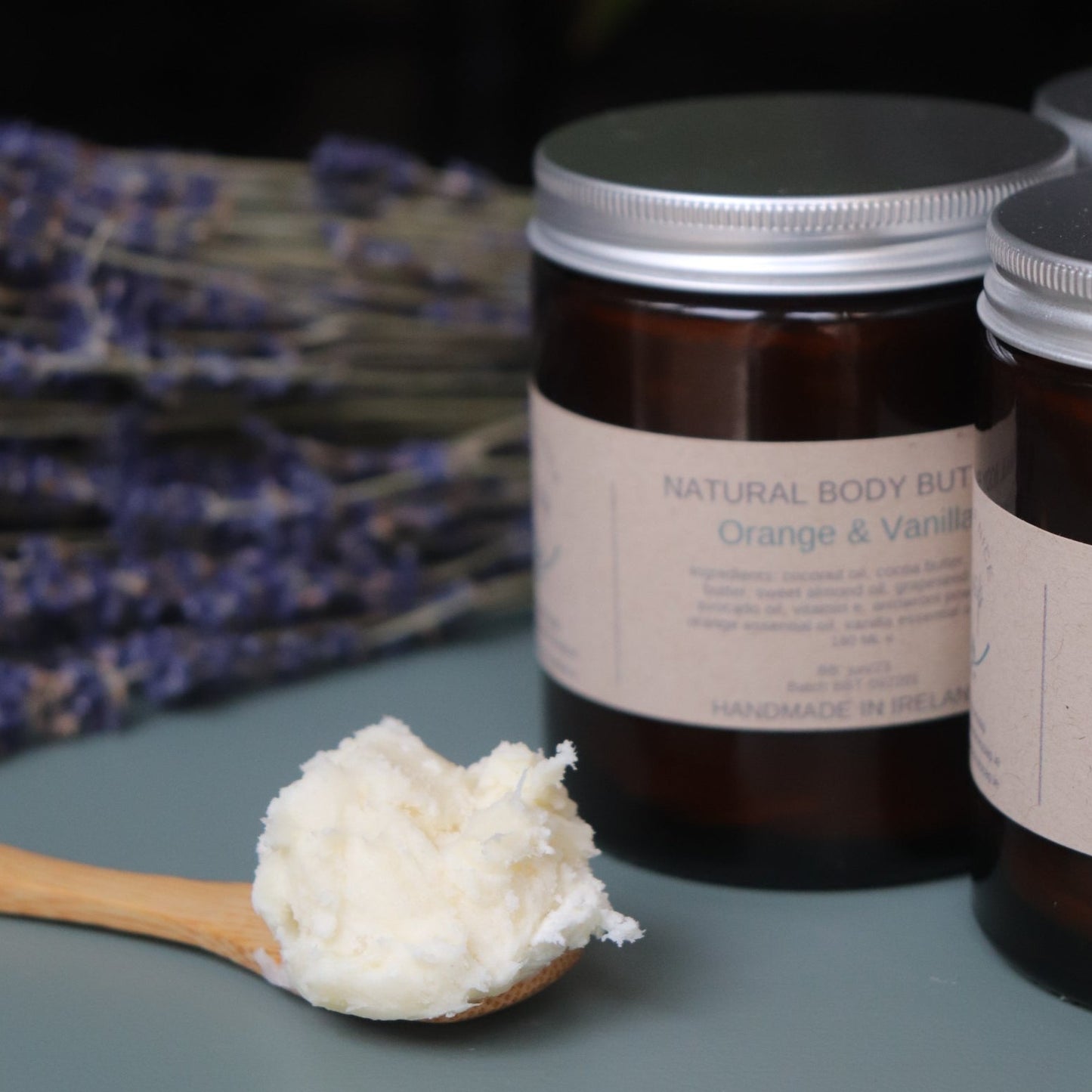 Body Butter Glass Jar