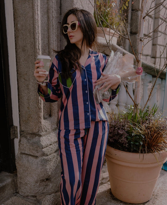 Pink Avenue Cotton Pyjamas