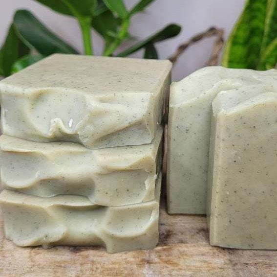 Lemongrass & Patchouli Natural Soap Bars made by Have A Nice Soap